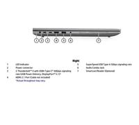 Workstation mobile hp zbook x 16 g1i b72v3et 16" ultra9 285h 32gb ssd1tb nvidia rtx pro 1000 8gb w11p
