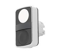 ZB4BA7120 Interruttore: doppia asta da 22 mm. Pos: 1 bianco/nero Mancanza IP6...