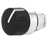 ZB4BD29 Interruttore: Rotante - Asta 22 mm. Pos: 2 Nero Mancanza IP66 Pos: 2 ...