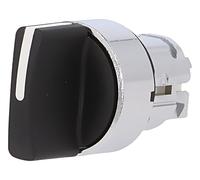 ZB4BD5TQ Interruttore: Rotazione - Asta 22 mm. Pos: 1 nero Mancanza IP66 Pos:...