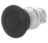 ZB4BS52 Interruttore: Pressione 22mm Asta.Pos: 2 Nero Mancanza IP66 Funghi-TA...