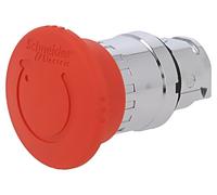 ZB4BS844TQ Interruttore: Sicurezza - Asta 22 mm. Pos: 2 rosso Mancanza IP66 F...