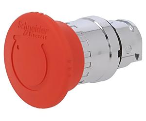 ZB4BS844TQ Interruttore: Sicurezza - Asta 22 mm. Pos: 2 rosso Mancanza IP66 F...