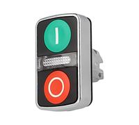 ZB4BW7A3741 Interruttore: doppia asta da 22 mm. Pos: 1 rosso/verde Bel.- Colo...