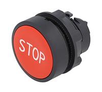 ZB5AA434 Interruttore: Pressione 22mm Asta.Pos: 1 Rosso Mancanza IP66 Piatto ...