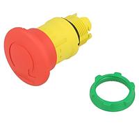 ZB5AS844TQ Interruttore: Sicurezza - Asta 22 mm. Pos: 2 rosso Mancanza IP66 F...