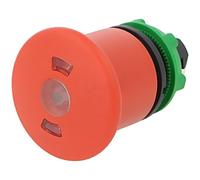 ZB5AT8643M Interruttore: Sicurezza - Asta 22mm.Pos: 2 LED rossi IP66 Funghi -...