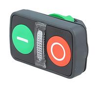 ZB5AW7A3741 Interruttore: doppia asta 22 mm. Pos: 1 rosso/verde IP66 piatto P...