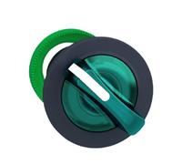 ZB5FK1253 Testa dell'interruttore selettore a scatto a 2 posizioni illuminato arancione