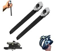 Zbad1 Grip Lock Strap, Ultimate Heavy-Duty Grip Lock Straps, Connectable Multi-Purpose Nylon Ratchet Strap for Connection and Fixation(2pcs,50cm)
