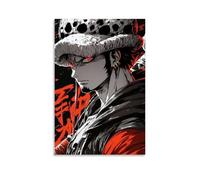 ZBBZJYHH One Piece Law's Ink - Blood Asura moderna artistica murale murale da appendere poster decorativo 20 x 30 cm
