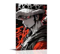 ZBBZJYHH One Piece Law's Ink - Blood Asura moderna artistica murale murale da appendere poster decorativo 40 x 60 cm