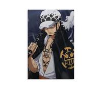 ZBBZJYHH One Piece Law's Rain - Tenda solitaria ombra moderna artistica murale murale da appendere poster 40 x 60 cm