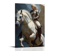 ZBBZJYHH Poster decorativo da appendere alla parete con ritratti di animali di belle donne in proprio, estremamente insolito, moderno, artistico, 60 x 90 cm