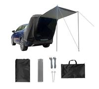 ZBCUSRAF Tenda Parasole Portellone SUV Campeggio Tenda Parasole Compatibile con per Volkswagen VW Touareg 2018-2026 Auto Tenda Posteriore Tour Guida Autonoma,B-Sunshade-Black