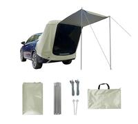 ZBCUSRAF Tenda Parasole Portellone SUV Campeggio Tenda Parasole Compatibile con per Volkswagen VW Touareg 2010-2018 Auto Tenda Posteriore Tour Guida Autonoma,B-Sunshade-Beige