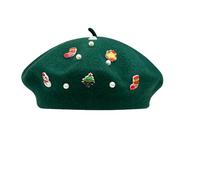 ZBDP Berretti Artista Berretti Cappelli Decorazione di Natale Morbido Caldo Cappello di Natale Costume Confortevole Vacanza Copricapo Per Il Freddo