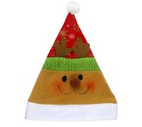 ZBDP Cappello di Babbo Natale Pupazzo di Neve Orso Alce Neve Stella Buon Natale Multi Colori Cappello Adulto Bambini Cappello Accessori di Natale