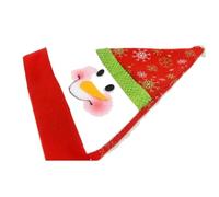 ZBDP Cappello di Babbo Natale Pupazzo di Neve Orso Alce Neve Stella Buon Natale Multi Colori Cappello Adulto Bambini Cappello Accessori di Natale