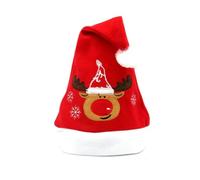 ZBDP Cappello di Babbo Natale Pupazzo di Neve Orso Alce Neve Stella Buon Natale Multi Colori Cappello Adulto Bambini Cappello Accessori di Natale