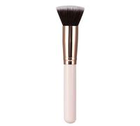 ZBDP - Pennello grande per trucco color champagne, pennello piatto per fondotinta, pennello per la riparazione del viso, pennello per contouring, per crema liquida