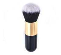 ZBDP - Pennello grande per trucco color champagne, pennello piatto per fondotinta, pennello per la riparazione del viso, pennello per contouring, per crema liquida