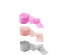 ZBDP - Set di 3 fogli di carta crespa colorata, per compleanno, matrimonio, Natale, Halloween, giorno del Ringraziamento, asilo, feste, decorazioni