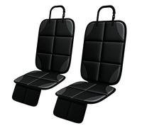 ZBDPOVT Protettori per Sedile Bambini, 2 Pcs Coprisedile Auto per Seggiolino Bimbo, Antiscivolo Facile Pulizia Compatibile ISOFIX Protettore di Sedili Auto