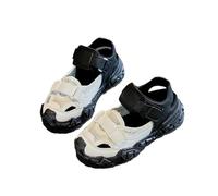 ZBDZSW Bambini Sport Sandali Ragazze Mesh Traspirante Ragazzi Sneaker Casual Scarpe Da Spiaggia Scava Fuori Antiscivolo Piatto Tenis Feminino, Xhxl 2256 Nero, 25 EU