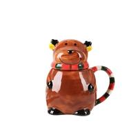 ZBDZSW - Set di tazze per albero di Natale con motivo a cartoni animati, regalo di compleanno, decorazione per la casa