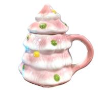 ZBDZSW - Set di tazze per albero di Natale con motivo a cartoni animati, regalo di compleanno, decorazione per la casa