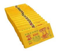 ZBFGEPLV Biglietto Giallo, valuta Fantasma, 1 Pacchetto