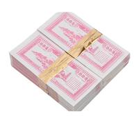 ZBFGEPLV Carta Moneta sacrificale, Monete Fantasma, 5 mazzi(Mixed Issuance of Small Denomination 5-100)