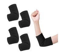 ZBHDEYG 2 paia di gomitiere sportive, anti-sudore e traspiranti, gomitiere in maglia altamente elastica, adatto per varie attività all'aperto