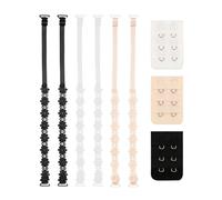 ZBHDEYG 3 Paia Di Spallacci Per Intimo, 3 Fibbie Di Estensione, Spallacci Girasole, Spallacci Antiscivolo Senza Cuciture, Spallacci Versatili, Spallacci Di Ricambio Per Intimo Da Donna