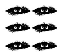 ZBHDEYG 6 adesivi per auto, adesivi per auto Groot, Monster Energie, accessori per decorazione auto, adesivi per auto Creatieve Bumper Stickers, adesivi per esterni per auto (wart)