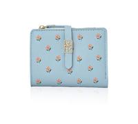 ZBHDEYG Portamonete A Fiore Da 1 Pezzo, Mini Portamonete, Portafoglio Con Slot Multi-Card, Portafoglio Semplice Stampato, Portafoglio In Pu Doppio, Porta Carte Multifunzionale Per Donna