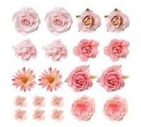 ZBHDEYG Set di 20 decorazioni per torte, fiori artificiali, strumento fotografico