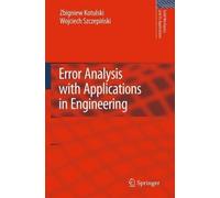 Zbigniew A. Kotulski Wojcie Error Analysis with Applications (Copertina rigida)