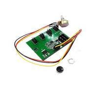 ZBIianxer 3/4 poli, scheda controller, modulo di controllo a 4/8 canali per dispositivi elettrici con interruttore a pulsante, controllo della ventola di dissipazione del calore