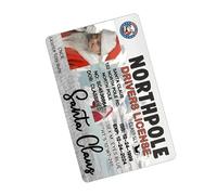 ZBIianxer Biglietto di auguri per patente di guida, patente di guida, carte d'identità, slitta di volo con licenza di volo perso