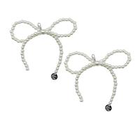 ZBIianxer Confezione da 2 SACCHETTI SCARPE Ciondolo Perline Alla Moda Portachiavi Bowknot Ciondolo Adatto per Borsa a Tracolla