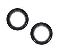 ZBIianxer Cornice Rivestimento del Driver, Black 2 Inches | La struttura in ABS definisce perimetro apertura con un bordo pulito e un ' area centrale senza ostacoli