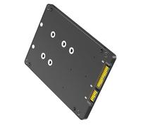 ZBIianxer Double B+M Chiave A 2 5 Pollice Unità Disco Drive Alloggiamento Solid States Disco Adattatore Scheda Con Custodia Protettiva