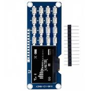 ZBIianxer Modulo di visualizzazione LED facile da usare da 1,3 pollici 4 x 4 matrix controller SH1106 per diverse schede di sviluppo progetto LED blu