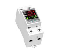 ZBIianxer Ripristino automatico del dispositivo di protezione da sovracorrente e sovratensione con consumo di elettricità. Nota la sicurezza della struttura elettrica Smart Noise Track Mounted Rise