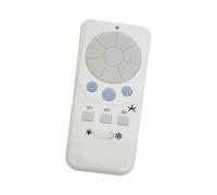 ZBIianxer Ventilatore da soffitto multifunzione telecomando per modelli FD30 H02R FD40 H02R, incluso controllo della luce, opzione velocità, funzione timer, telecomando ventilatore