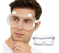 ZBJBinCH Protezione regolabile per ciglia e sopracciglia, occhiali da doccia, protezione post-LASIK, design adatto agli occhiali per microblading, extension per ciglia (trasparente)