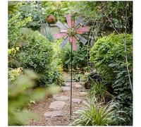 ZBJDX Struttura per Arrampicata A Forma di Mulino A Vento in Ferro, Supporto Decorativo per Giardino Esterno, Traliccio A Obelisco per Piante Rampicanti, Facile da Installare,A
