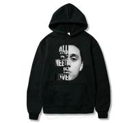 ZBJZUIMEI Hoodie con Cappuccio da Uomo Rapper di Moda Grafica Felpe Stampate Donne Casual Harajuku Tracce Seta-2-s